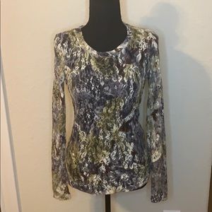 Buckle Brand Sheer Top New